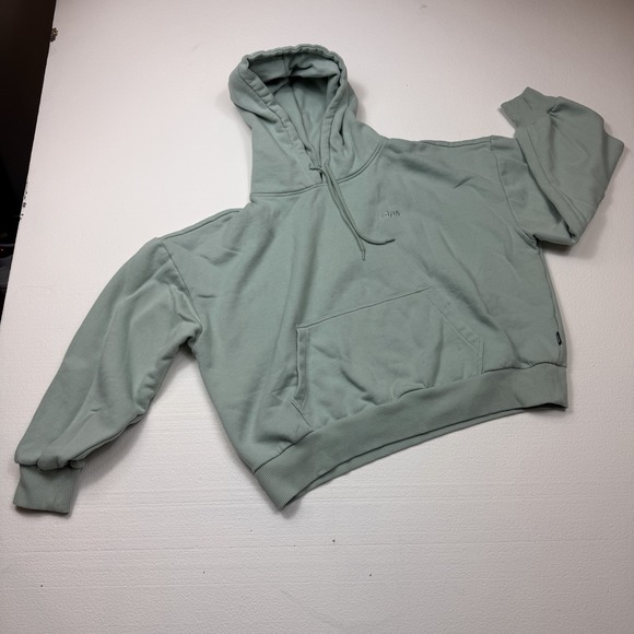 Vans Tops - Vans  sage green Cropped Hoodie women's